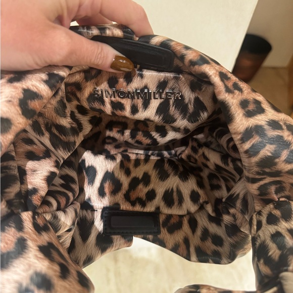 Simon Miller Leopard Lopsy Bag - Picture 3 of 6